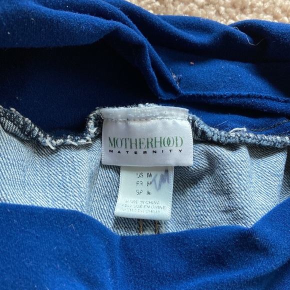 Bundle (3) Maternity Denim Shorts Sz Medium Medium Wash - Picture 9 of 12